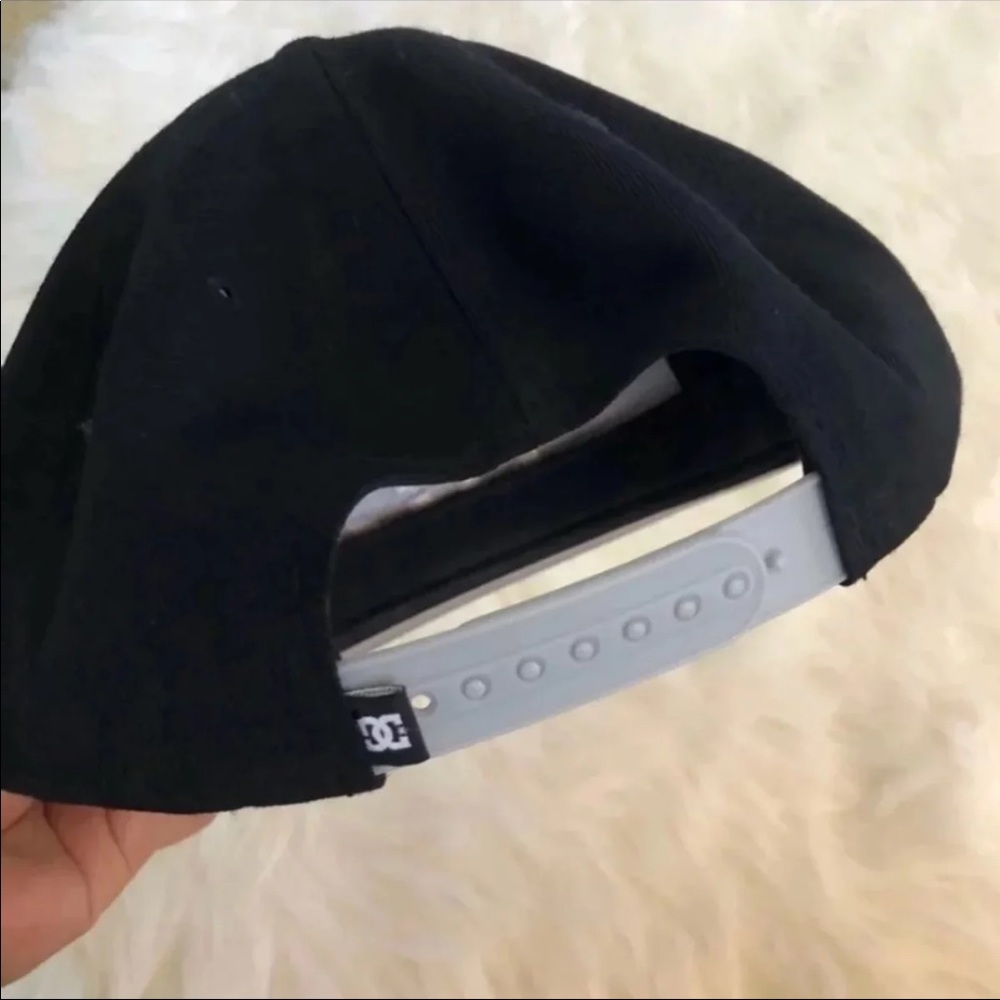 DC baseball Trucker Hat Black Gray Cute summer gray snap back skater skateboard - Picture 3 of 6